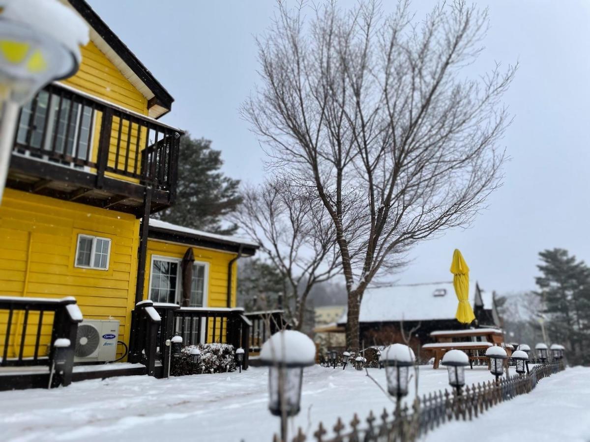 Honey Bear Pension Pyeongchang Exterior foto
